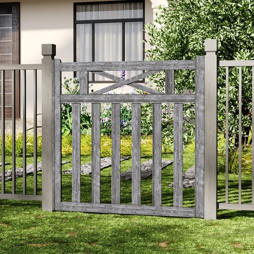 Wooden garden gate pedestrian - wooden,