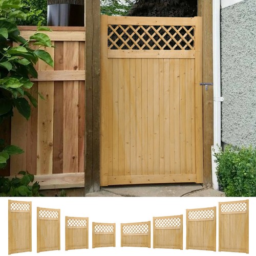 Wooden garden gate fence - garden,