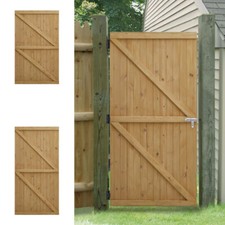 Wooden Garden Gate Pedestrian