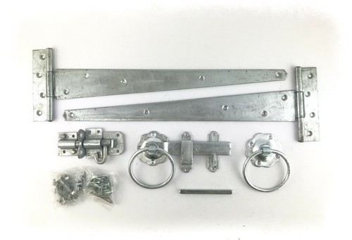 Tee hinge ring latch - ring, breton