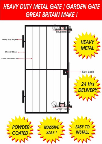 Steel security door - steel,