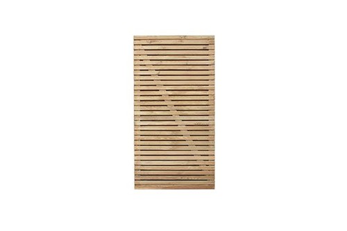 Wooden garden gate - wooden, forest