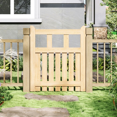 Garden wooden gate pedestrian - garden,