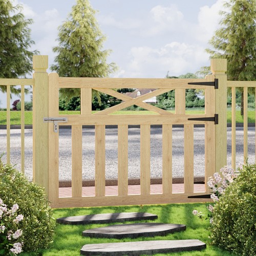 Garden wooden gate pedestrian - wooden,